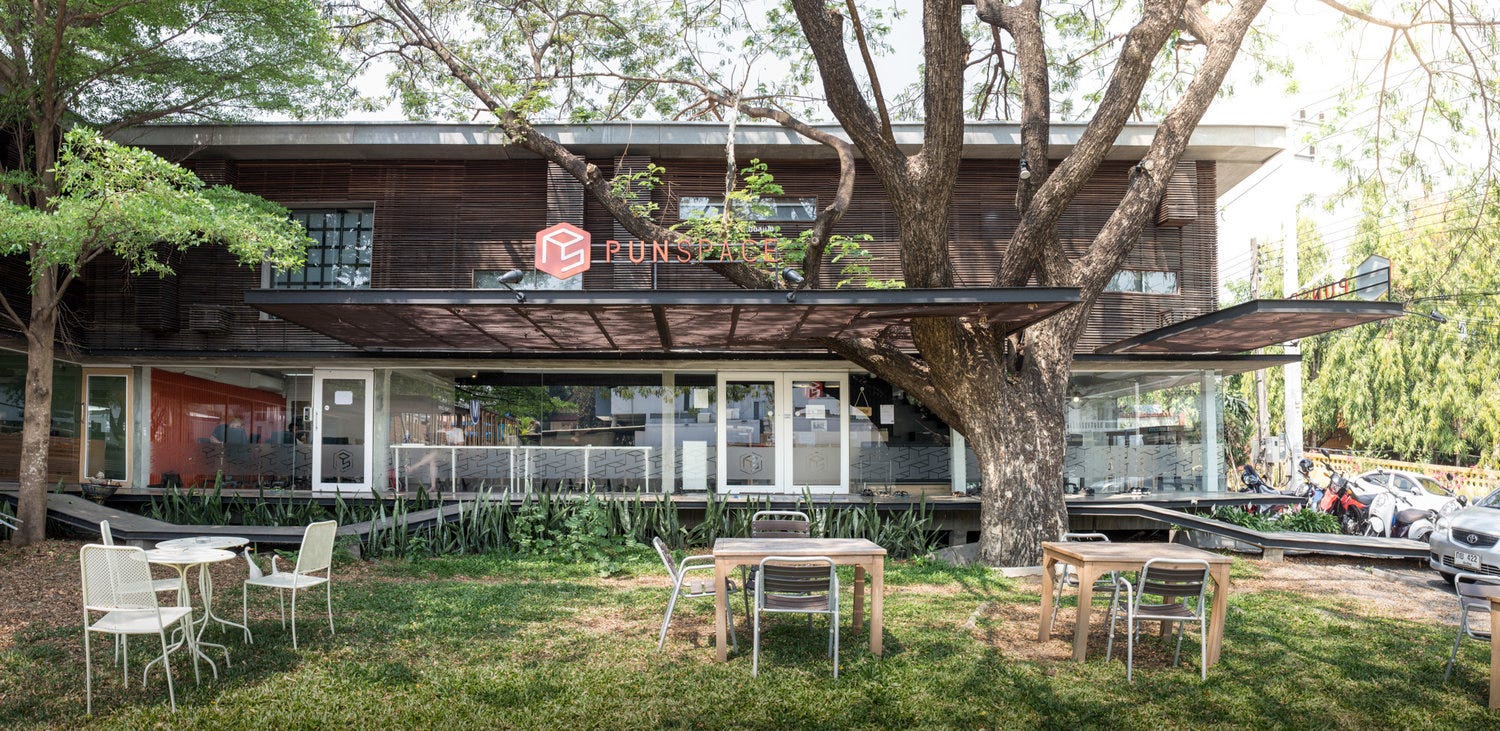 A private resort among the trees