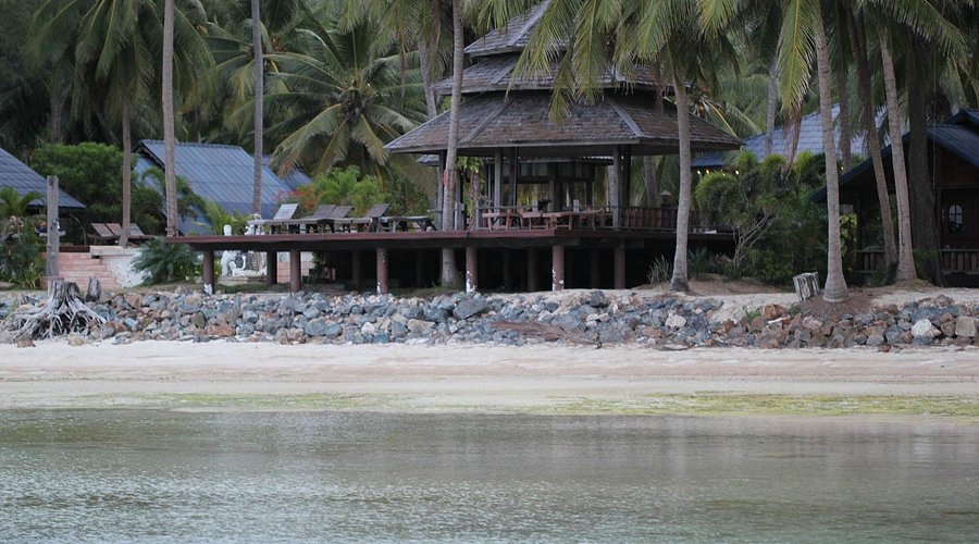 A bay-side resort